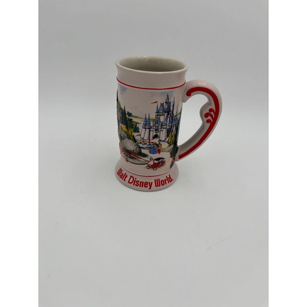 Walt Disney World Ceramarte Stein Mug Magic Kingdom Cinderella Castle Brazil